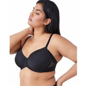 Wacoal Ultimate Side Smoother Contour Bra in Black 40D